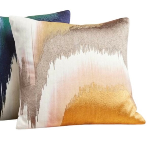 West Elm Accents West Elm Ikat Pillow Cover Cotton Handcrafted